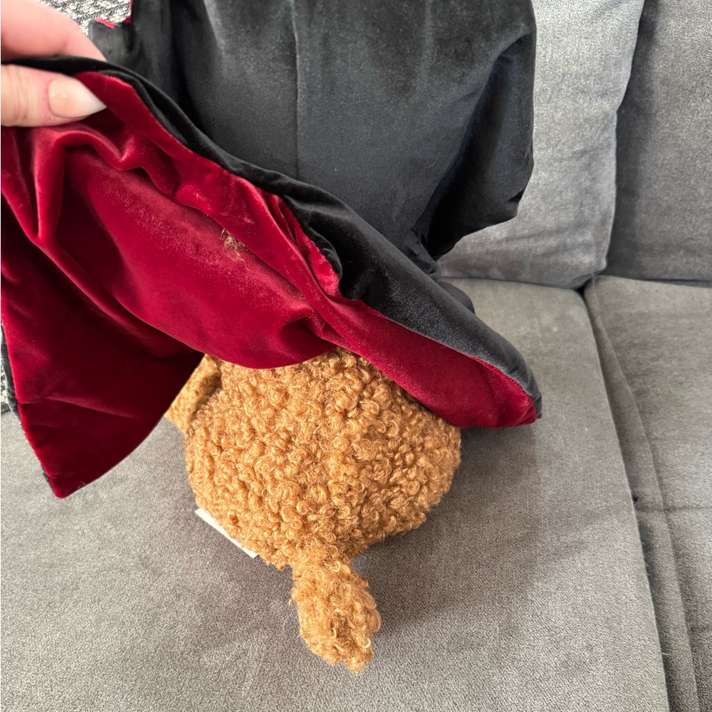 Pottery Barn Dante The Dracula Dog Shaped Pillow - Picture 10 of 11